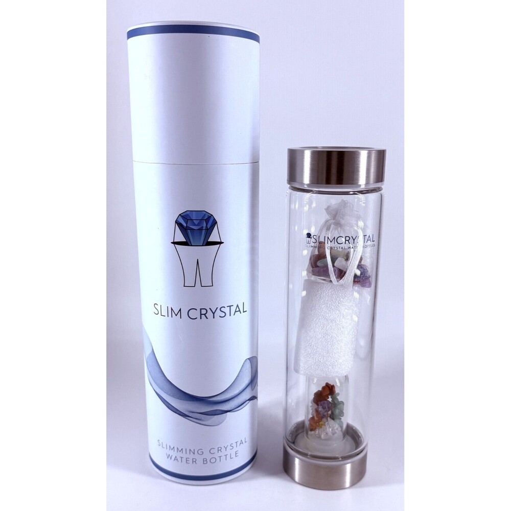 Slimcrystal Slimming Water bottle W/Bracelet&Crystals